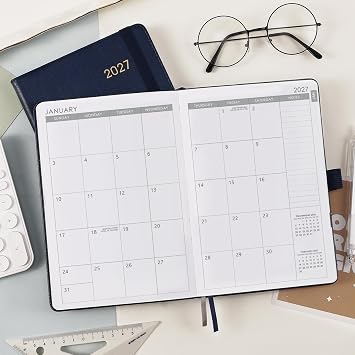 2027 Planner - Agenda Planner 2027 Weekly Monthly Planner