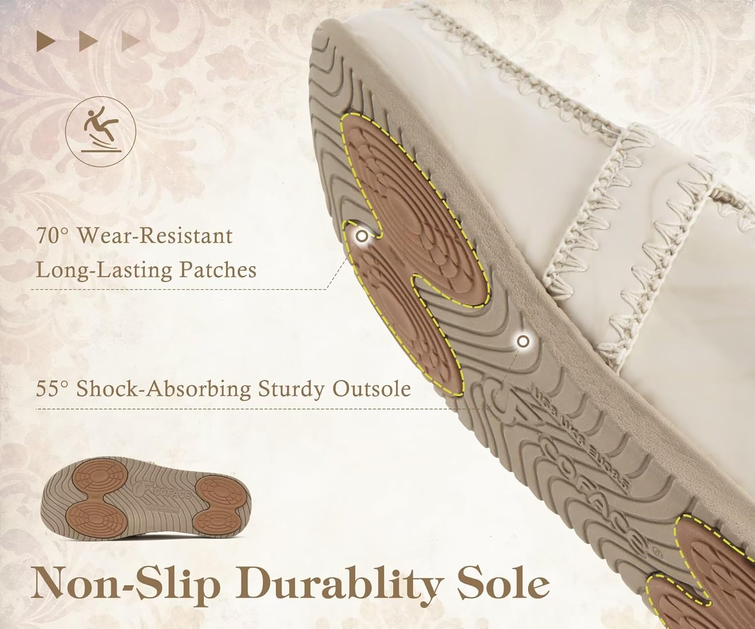 COFACE Clogs for Women Casual Mules Womens Sandals Comfortable Slip On Size 6-12 - Image 7