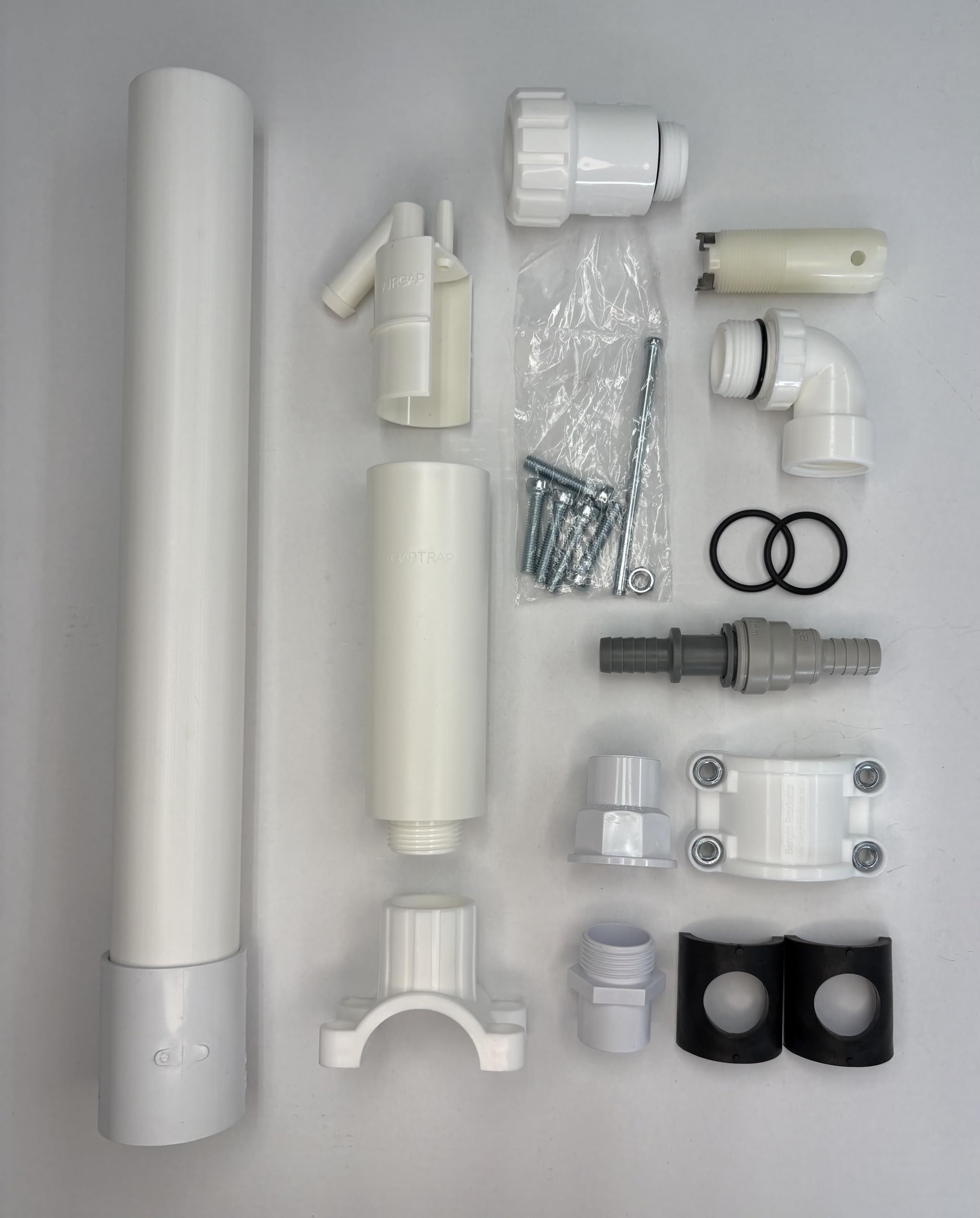 Fountain Softeners White Water Softener Gap Trap High Flow 1/2 Inch Prevents Backflow