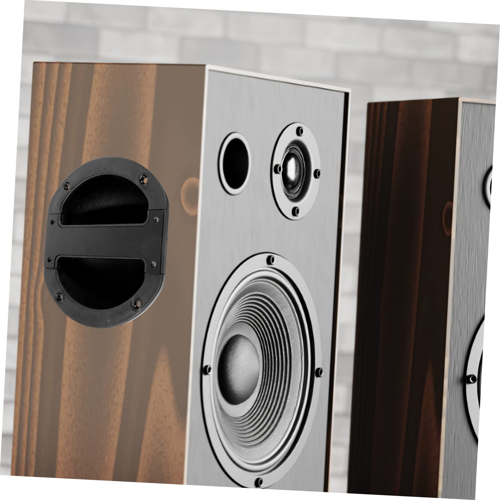 KONTONTY Recessed Speaker Handle Replacement for Amplifier Cabinets Design Easy to Install for Bands Stages Parties and Dance Studios Load-Bearing Capacity Enhanced
