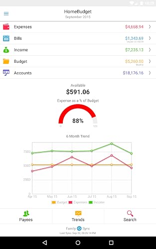 Home Budget with Sync – vue 2