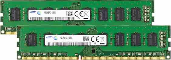 Samsung 8GB (2x4GB) DDR3 1600MHz PC3-12800 CL11 UDIMM 2Rx8
