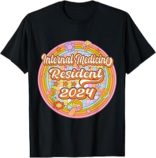 Retro Match Day 2024 Internal Medicine Resident IM Residency T-Shirt
