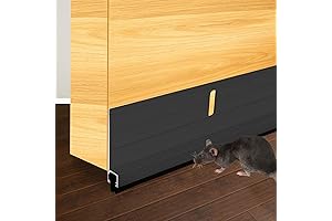 Aluminium Door Draft Stopper: 40" Anti-Mouse-Bite Seal Strip