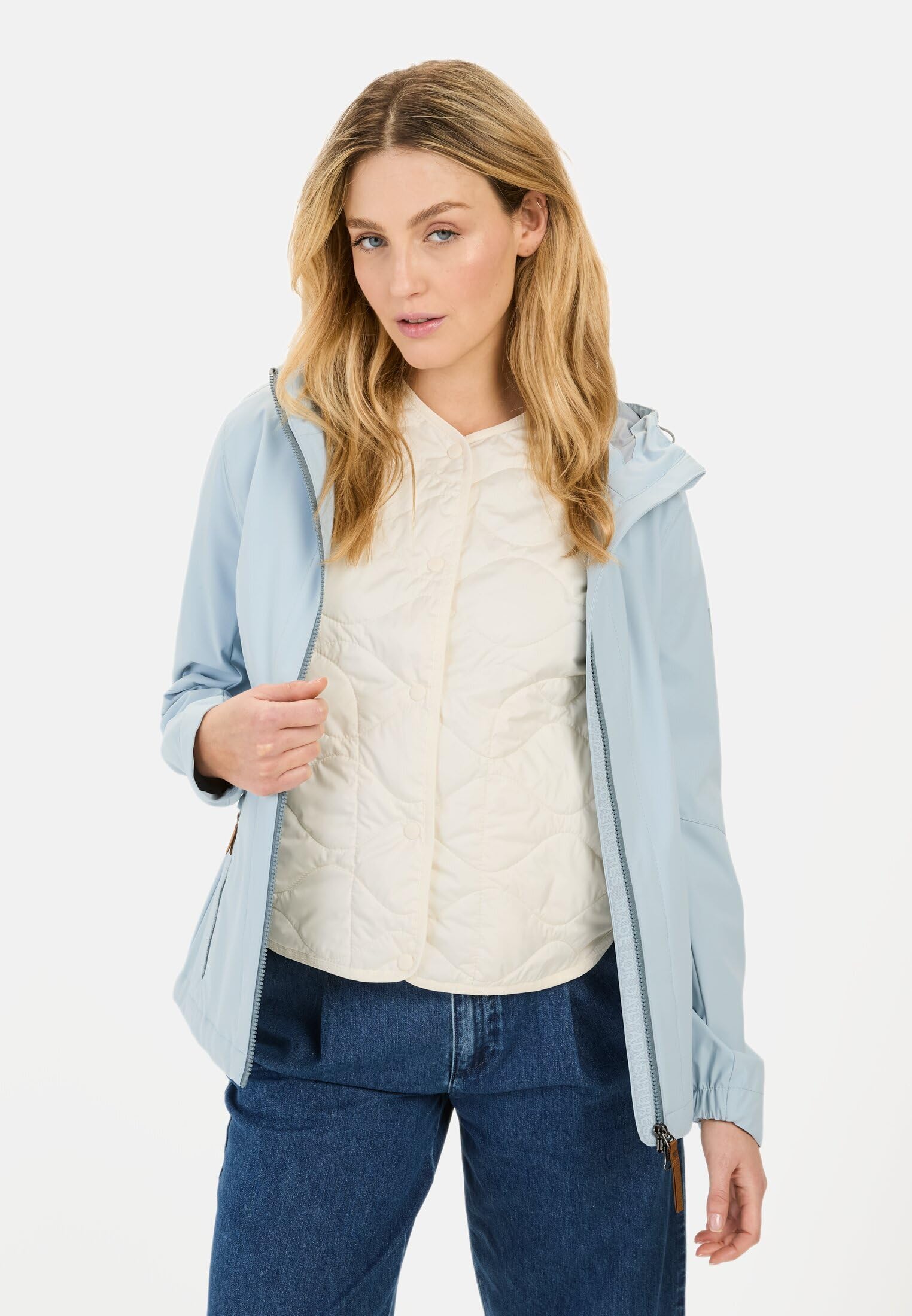 camel active Damen Softshell Jacke aus recyceltem Polyester