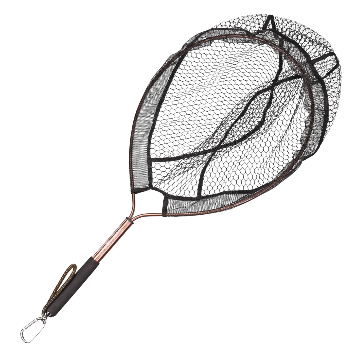 Trout Master Magnetic Wading Net 50x40x30cm - Watkescher zum Forellenangeln, Forellenkescher zum Watangeln, Angelkescher