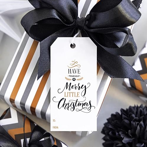 Miniatura 4 de Etiquetas de regalo de Navidad con cuerda, regalo de agradecimiento, etiquetas de nombre de Navidad, etiquetas colgantes de Navidad para regalos,