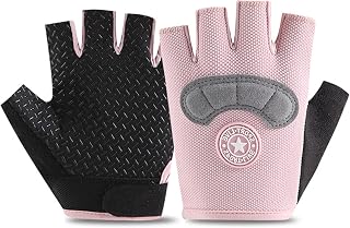 Fingerless Cycling Gloves for Kids - Boys-Girls-Outdoor Sports-Bike Gloves