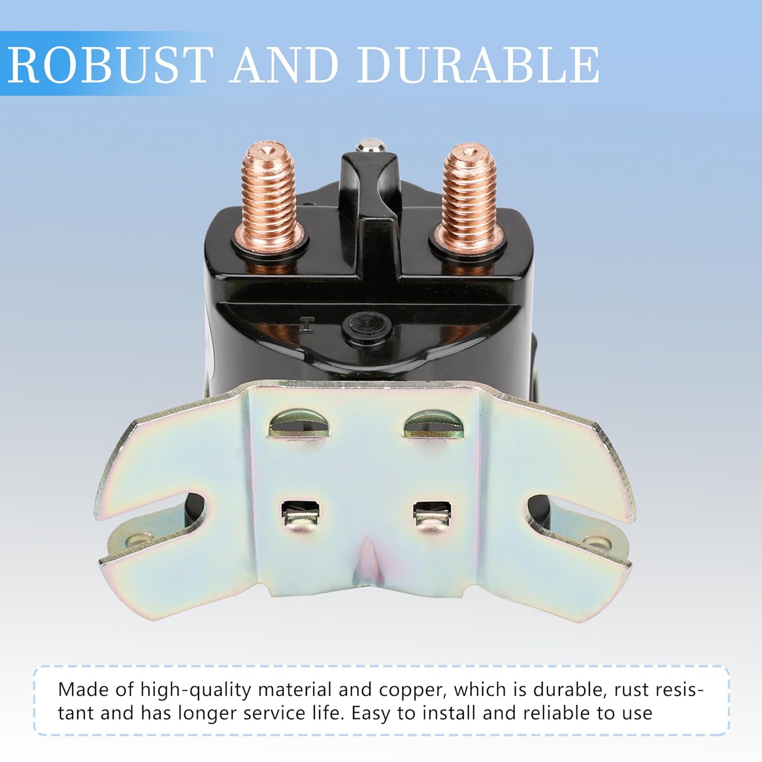 15-535 12V 100A Solenoid Relay Compatible with MTE Hydraulic Pump Maxon Waltco Liftgate, Part Number PRL-SAZ-4201GF SAZ4201GF WSU4009UTA 80001065