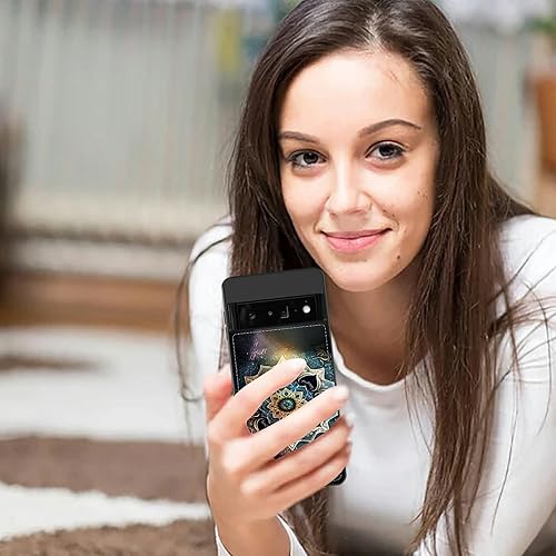 Miniatura 7 de Rossy Funda para Google Pixel 6 Pro para Pixel 6 Pro con tarjetero para mujeres y hombres, patrón mandragora de piel sintética, cierre magnético,