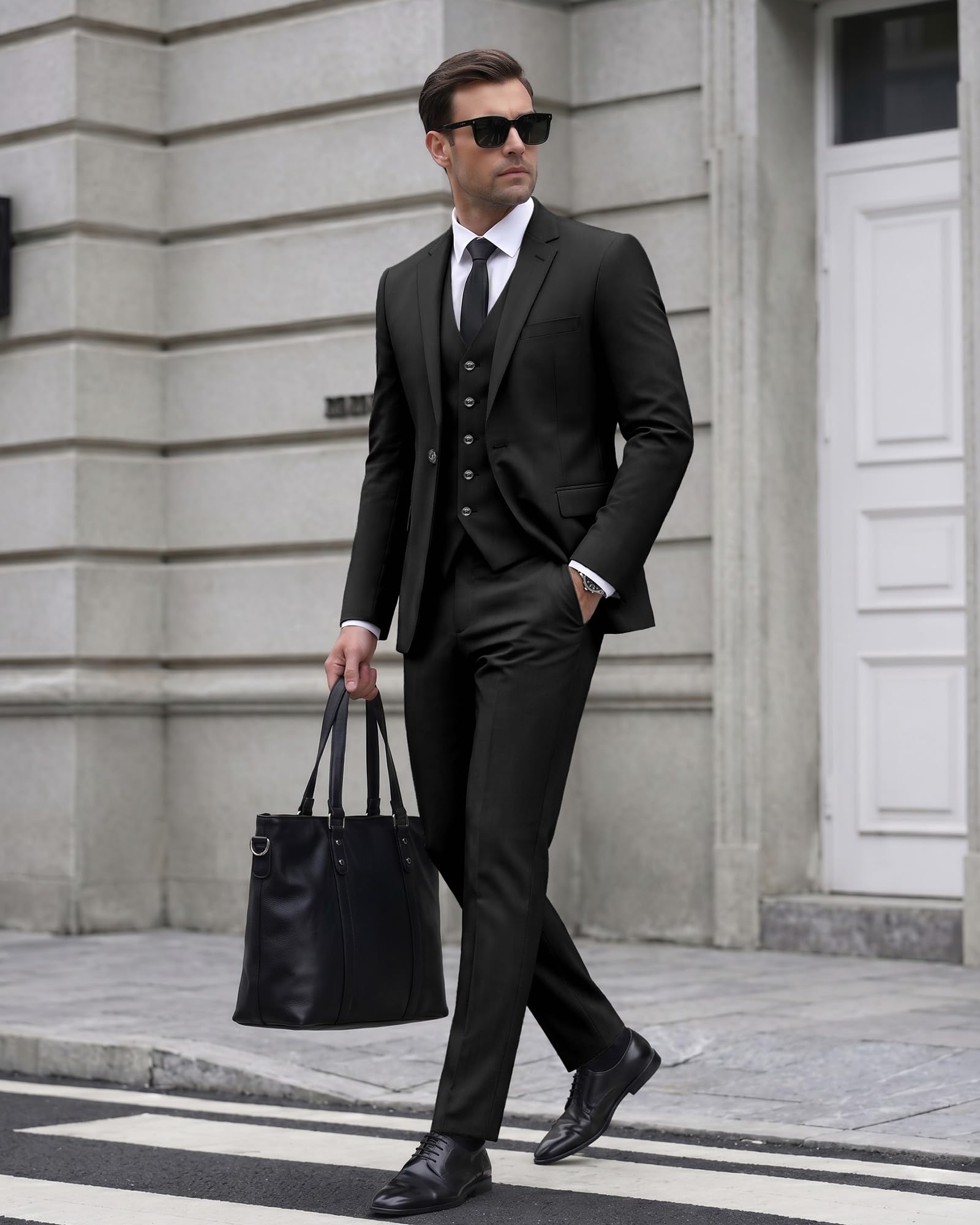Cooper & Nelson Cooper & Nelson Trajes de 3 Piezas para Hombre Esmoquin Hombre