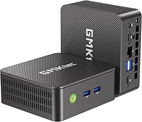 GMKtec Mini PC G3 Pro Barebone Intel Core i3-10110U (Beats 4300U/N150), mini computadores desktop 4K Dual HDMI/USB3.2/WiFi 6/BT5.2/2.5GbE LAN para escritório, negócios (sem RAM/SSD/OS)
