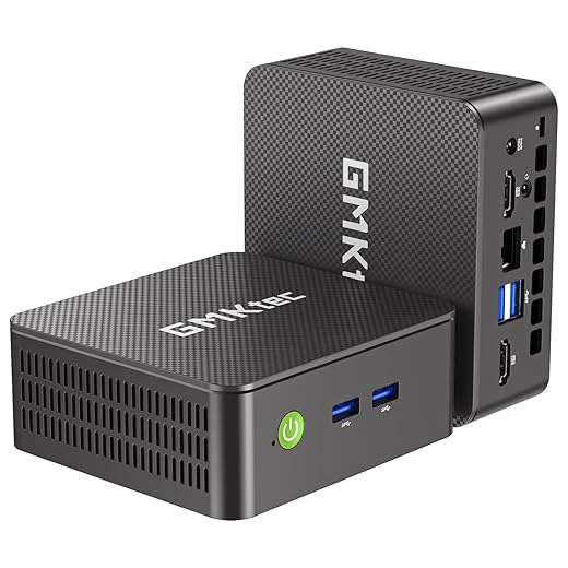 GMKtec G3 Pro Mini PC Barebone Intel Core i3-10110U (Beats 4300U/N150), Desktop Mini Computers 4K Dual HDMI/USB3.2/WiFi 6/BT5.2/2.5GbE LAN for Office, Business（No RAM/SSD/OS）