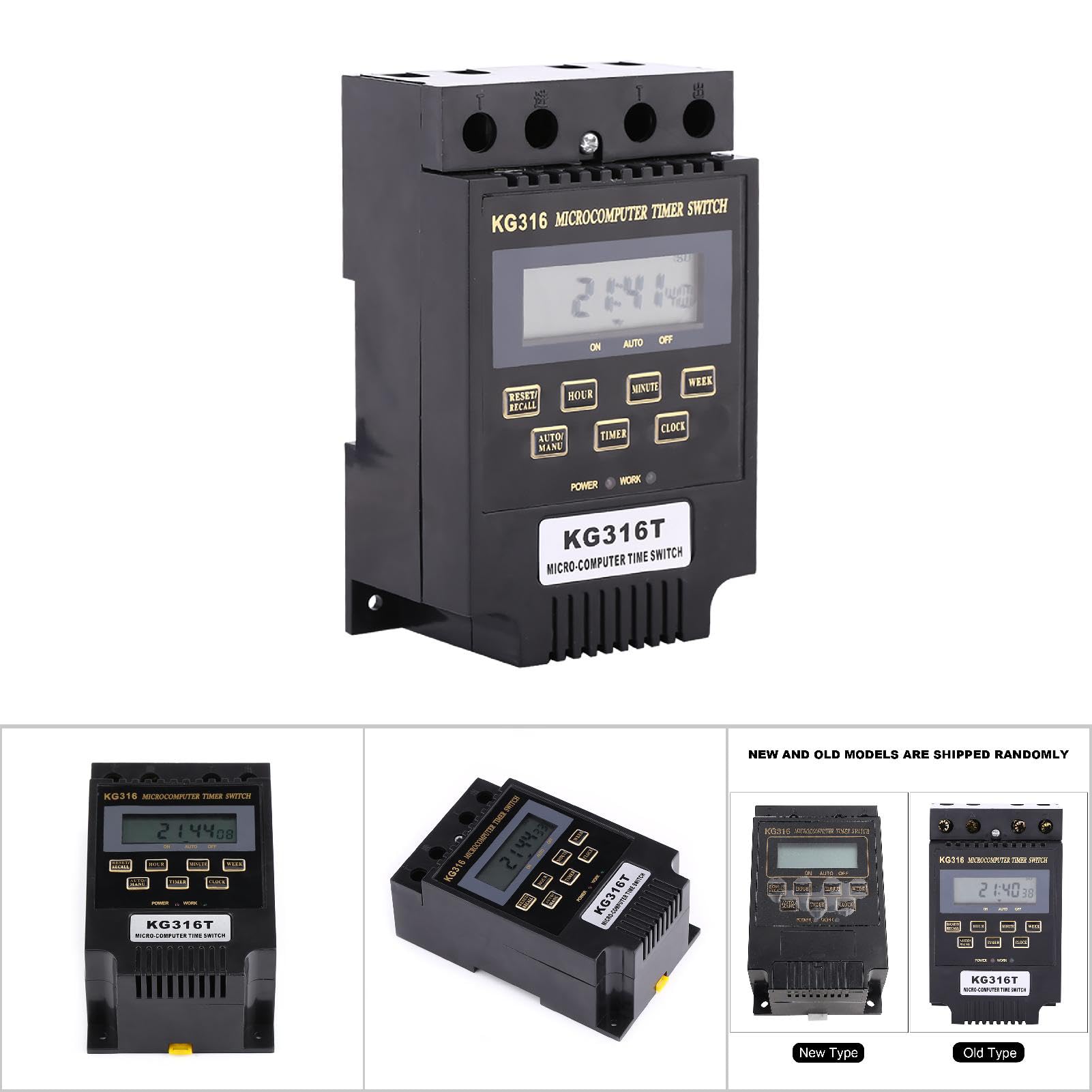 12 Volt Timer Switch ZYT16G 12V Programmable Timer Switch - 25A LCD ...