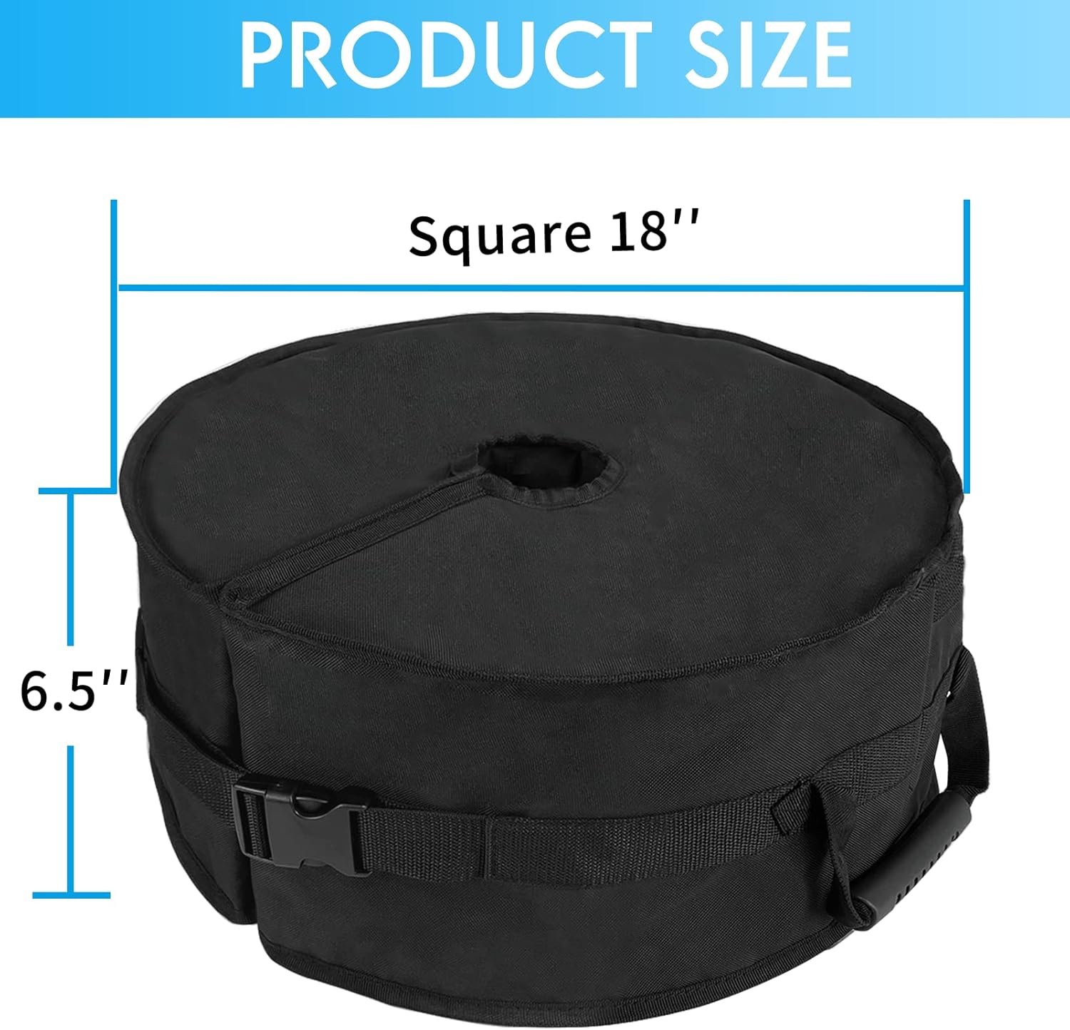 Secure Your Shade: Review of the Heavy-Duty Round Umbrella Base Weight Bag