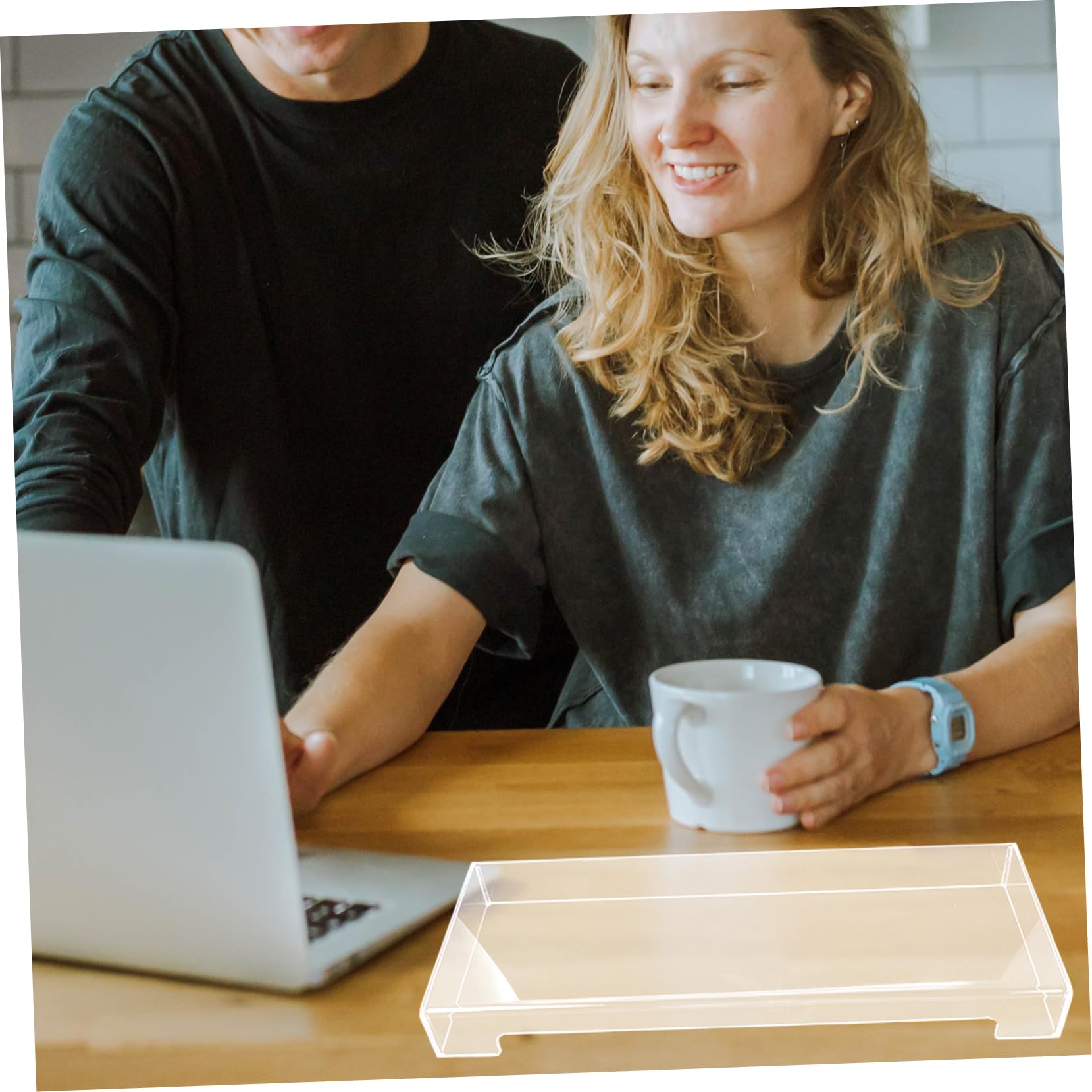 Transparente Acryl Tastaturabdeckung Präziser Passform mit Schulen