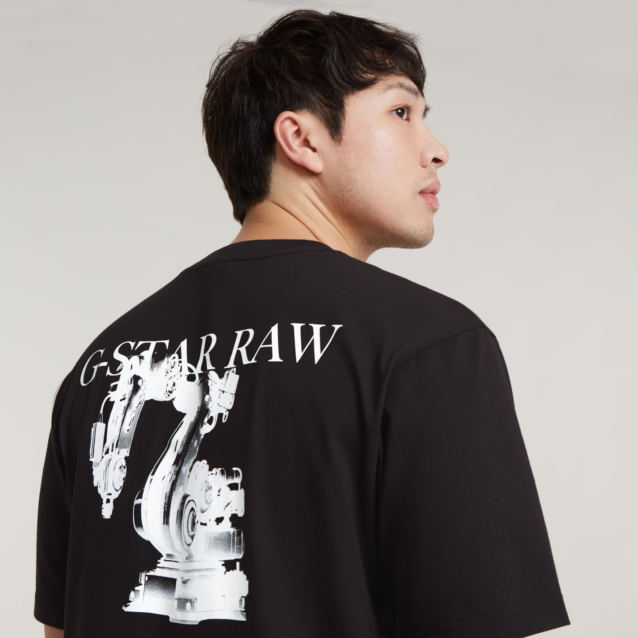 G-STAR RAW Industria Back Gr Boxy R T T-Shirt Uomo
