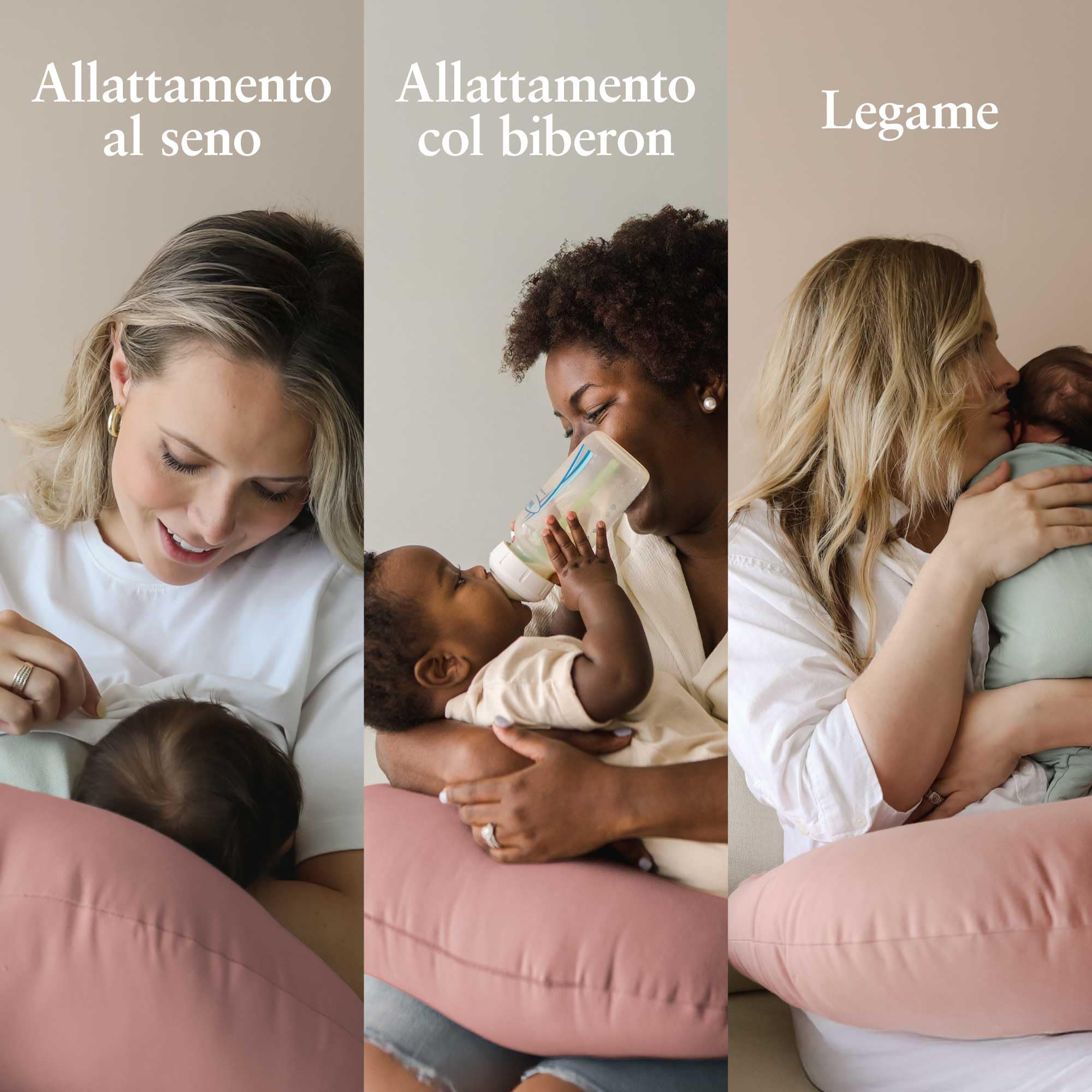 snuggle me® Cuscino Allattamento - Ciambella Allattamento per Biberon & Allattamento al Seno - Rivestimento in Cotone 100% Biologico & Imbottitura - Lavabile in Lavatrice & Traspirante