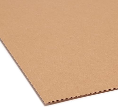 Miniatura 4 de Smead Carpeta de archivos, pestaña reforzada de corte 13, tamaño legal, kraft, 100 por caja (15734)