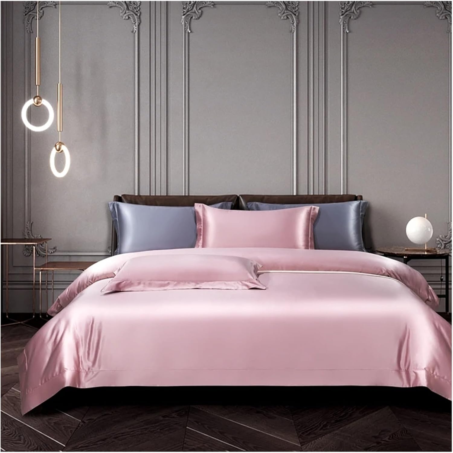 Luxury bedlinen Bedding Set King Queen Size Bed Linen 1500TC Egyptian Cotton Duvet Cover Bed Sheet Set Pillowcases,Bed