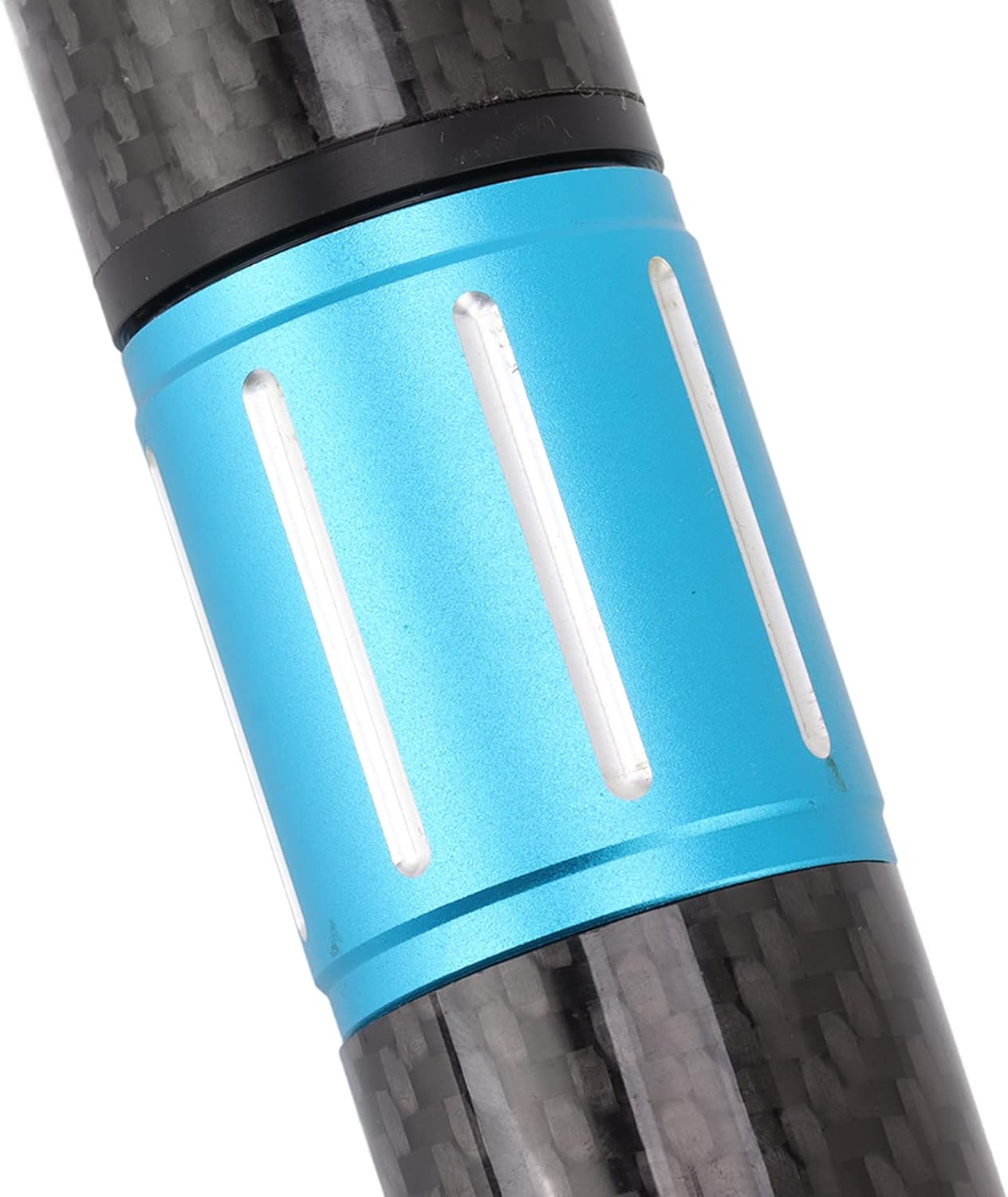 Carbon Fiber Pool Cue Extension - Lightweight Durable Design, Adjustable Length for Key Shots, Portable & Tight Grip, for PERI Billiard Players, 9.3in to 13.2in