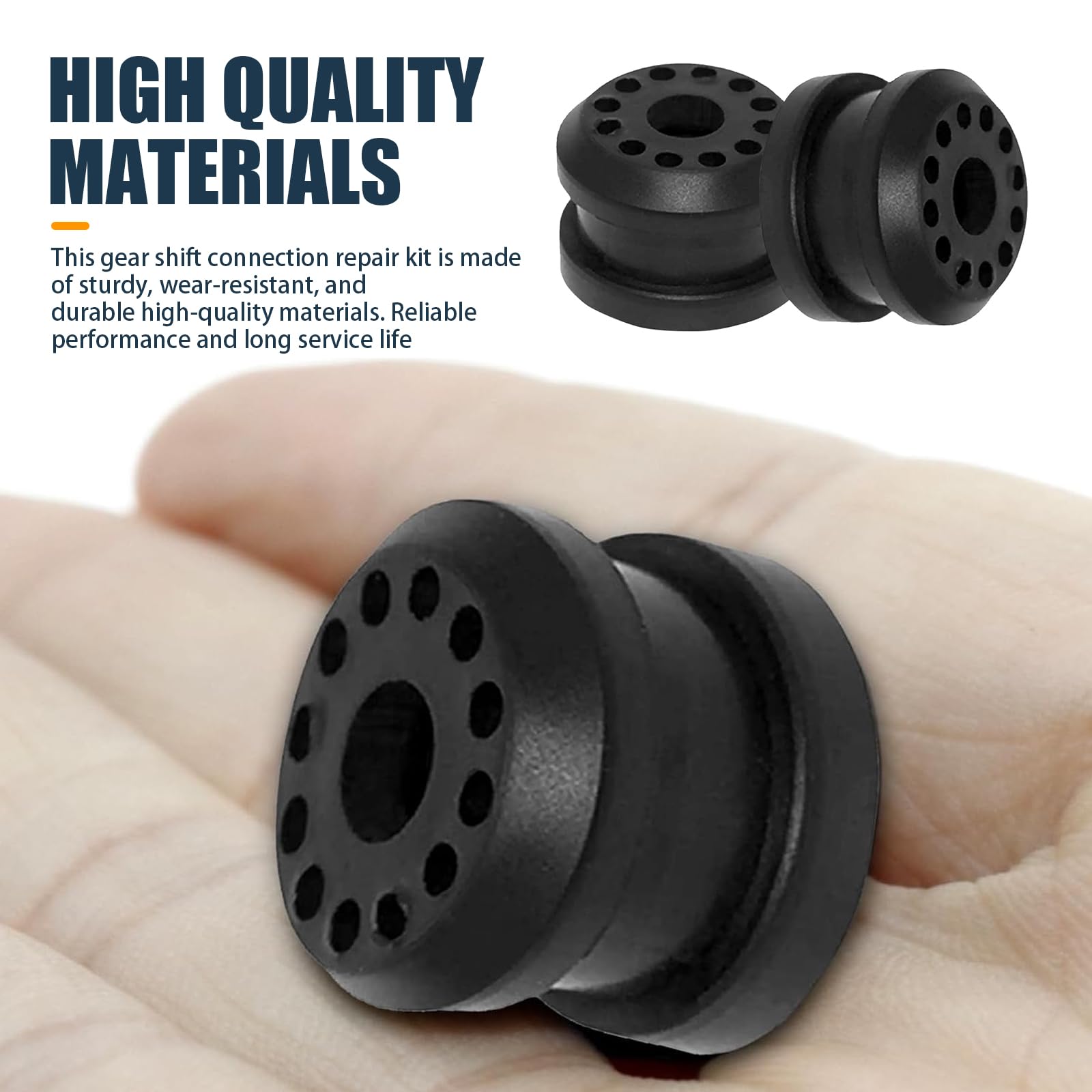 Jokormo 2 PCS Car Transmission Grommet Bushing, 0.74" X 0.48
