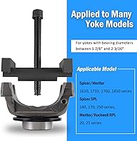 Vista 5 de 10803 Extractor de yugo, kit de herramientas de extracción de yugo resistente, herramienta de extracción de yugo para camiones