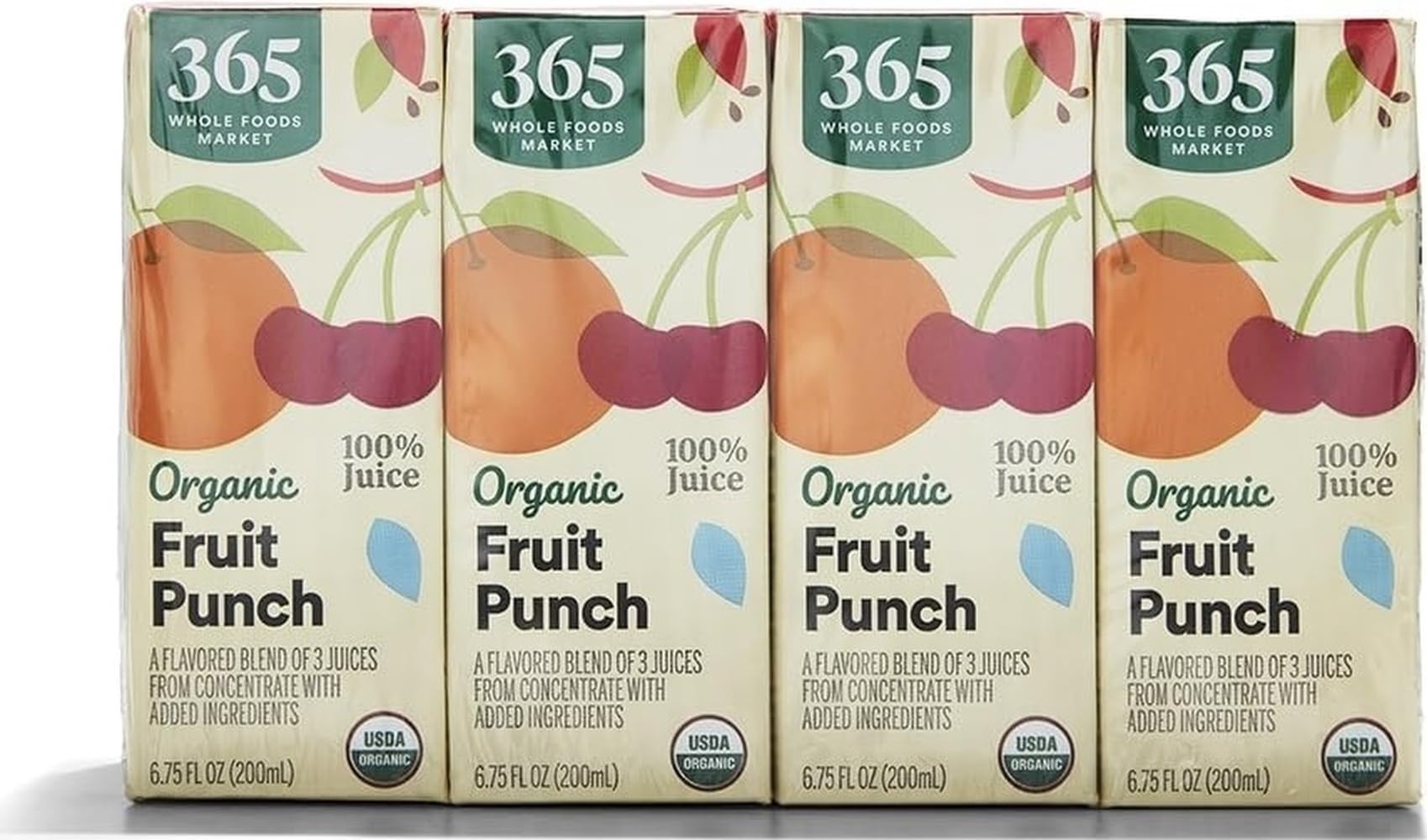 365 by Whole Foods Market Organic Fin-Tastic Fruit Punch, 8 Pack USDA Organic