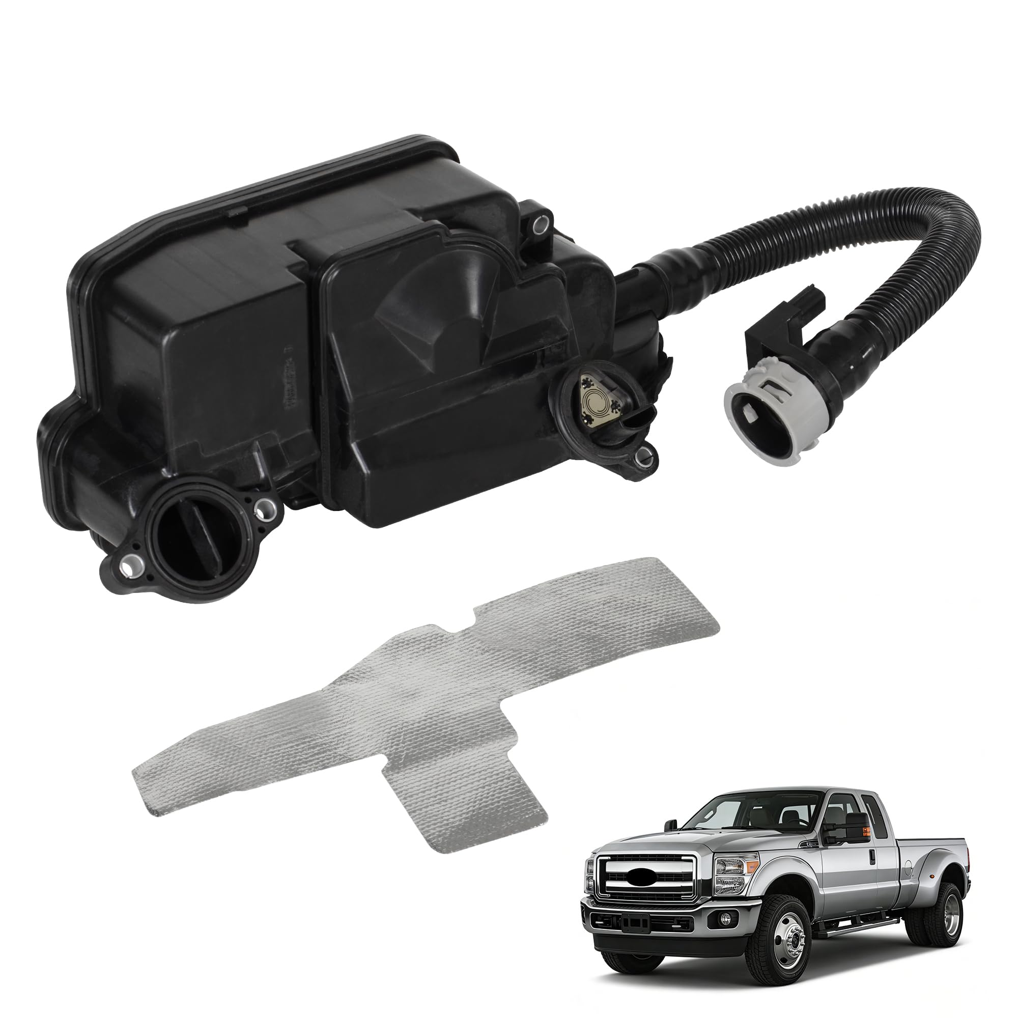 Photo 1 of Yongtoparts Engine Oil Separator Assembly DC3Z6A785C Compatible with Ford F250 F350 F450 F550 Super Duty 2011-2016 6.7L V8 Diesel PCV CCV Vent Valve Engine Crankcase Replace OE BC3Z6A785A DC3Z-6A785-B
