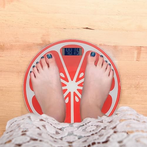 Miniatura 5 de Digital Weight Scale for Human with Tempered Surface Small Cartoon Design Accurate Quick Readings Auto Shut-Off Material for Fitness and Health Use