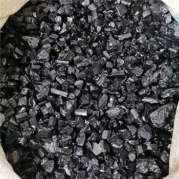 Amazon.co.jp: 天然ブラックトルマリン 原石 宝石 不規則結晶 鉱物標本
