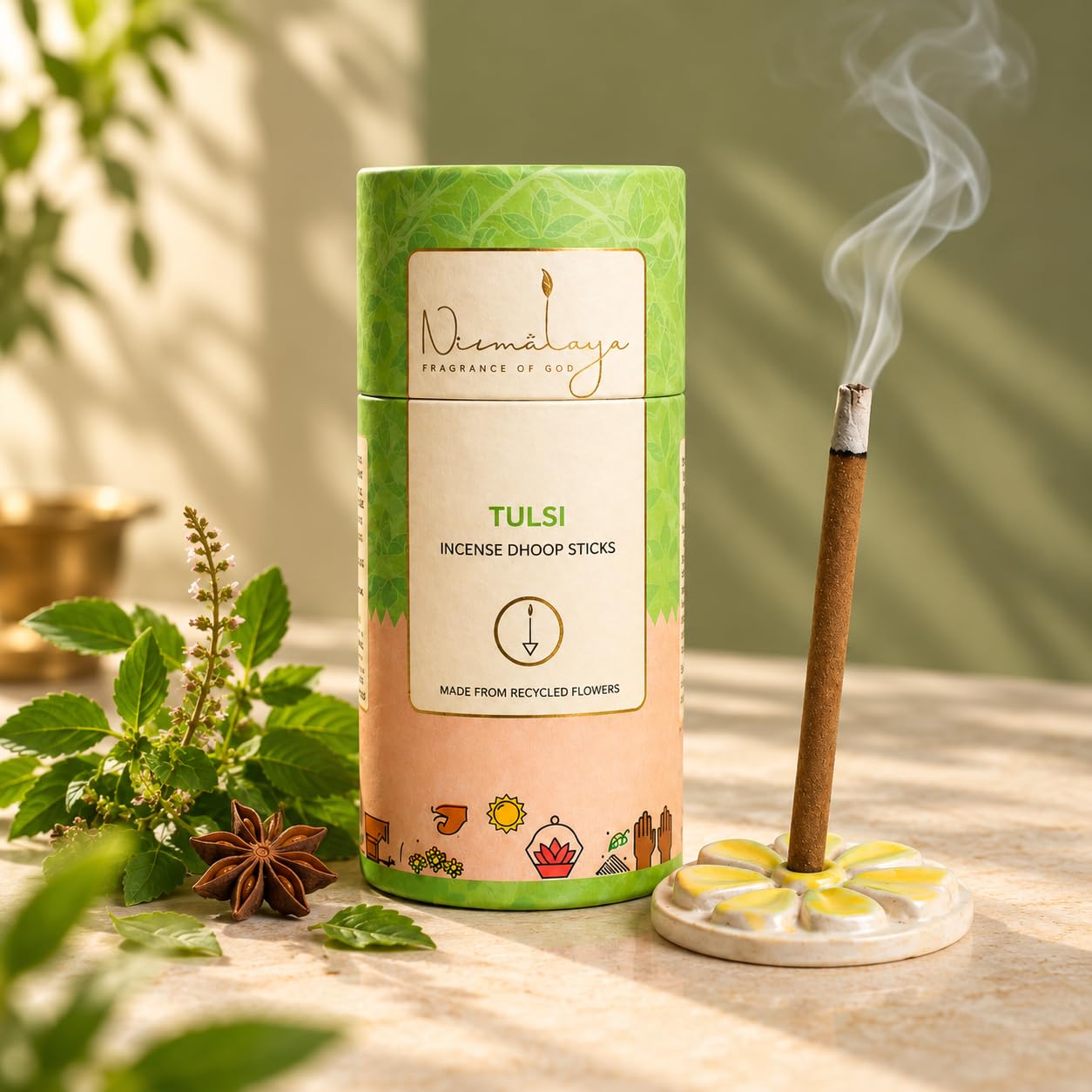 Nirmalaya Dhoop Sticks - Natural Aromatherapy Incense -16