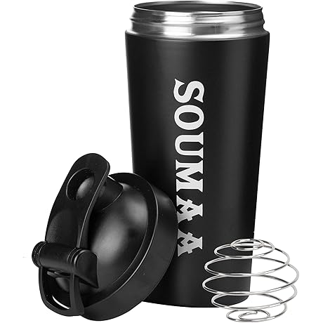 24oz Stainless Steel Protein Shaker Bottle -- Built for Your Fitness and Hydration