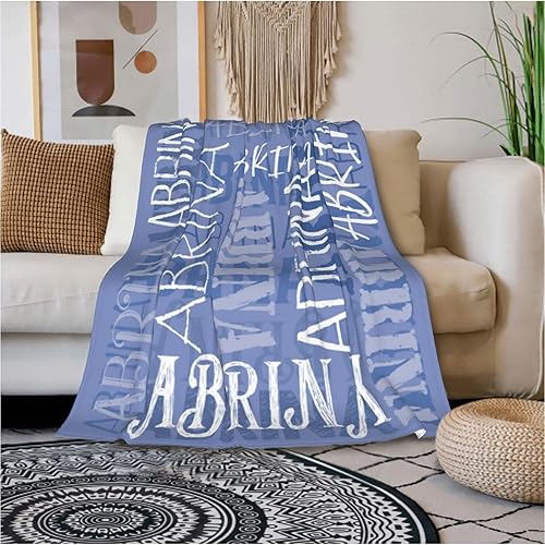 Miniatura 25 de Mantas de bebé personalizadas para niña, manta suave personalizada con nombre para niños, regalos personalizados para bebés recién nacidos, manta