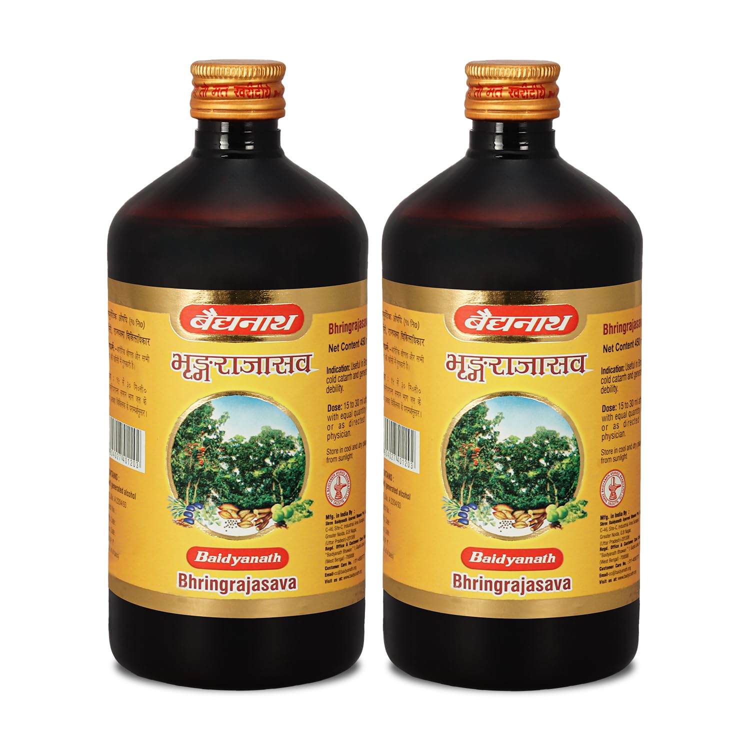 Baidyanath Bhringrajasav 450ML (Pack of 2)-picture-15