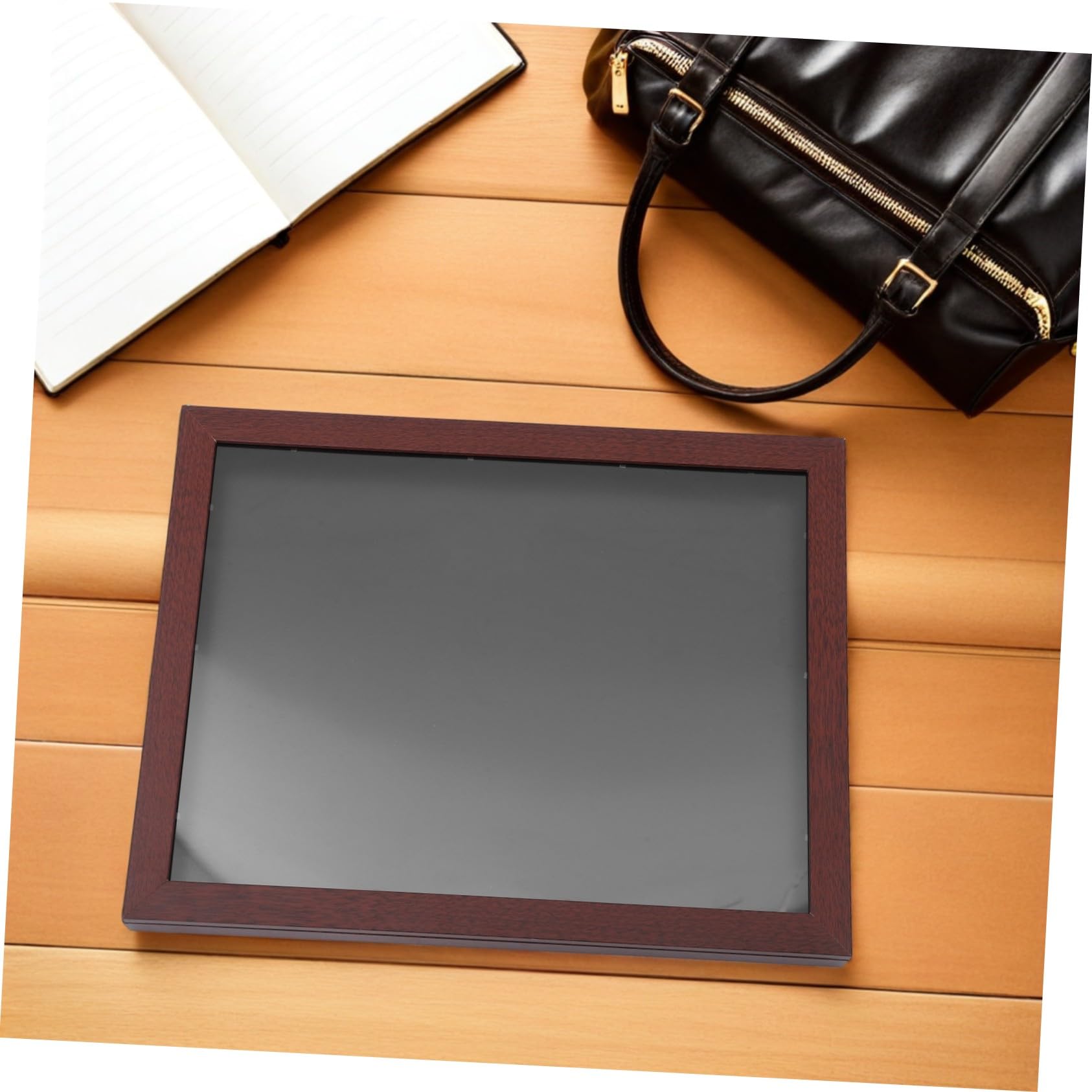 Zerodeko Cadre Maillot en Bois Marron Rectangulaire 14x18 Pouces