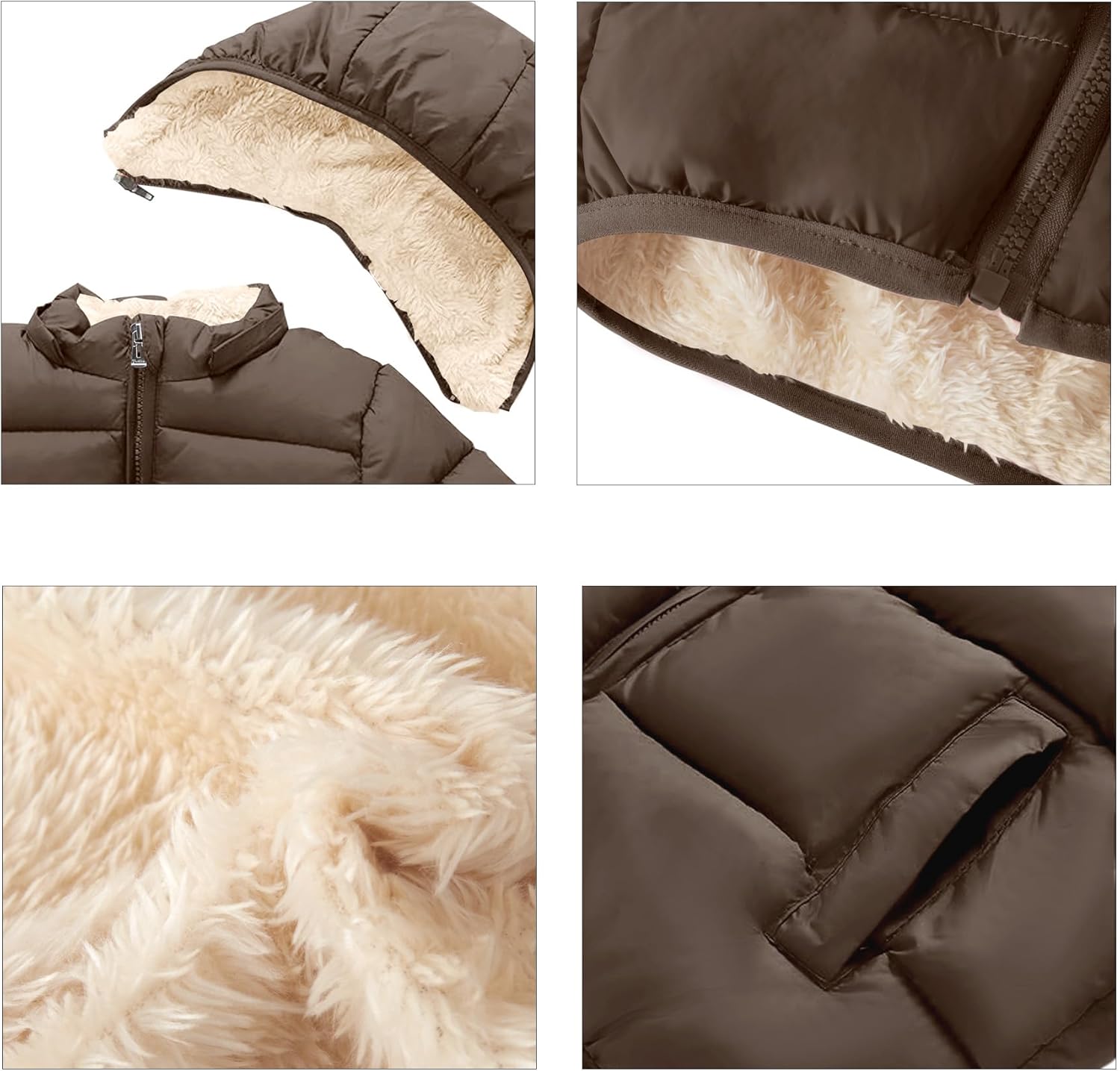 Baby Boys Thicken Winter Coat Toddler Girls Fleece Warm Hooded Jacket Clothes - Image 4