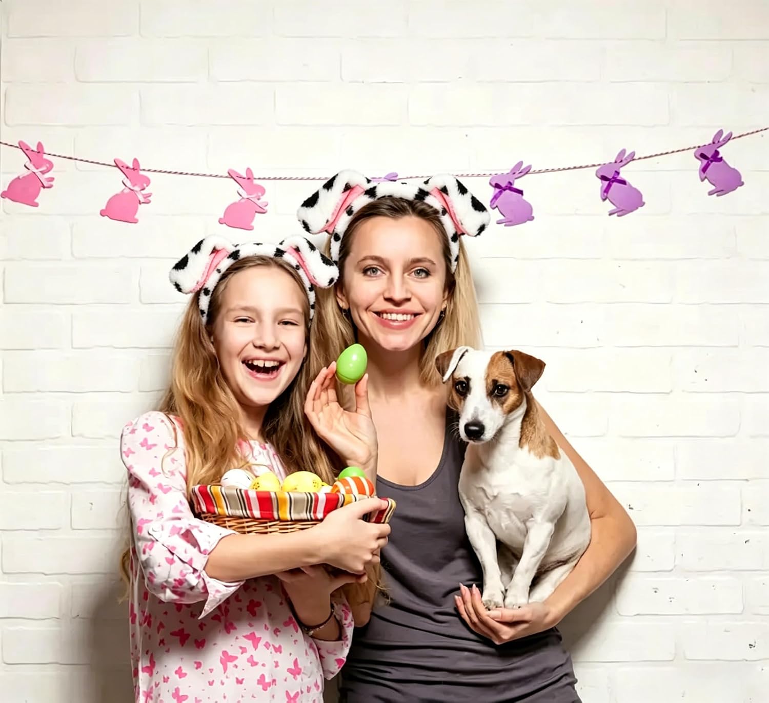 Dalmatian Dog Ear Headband - Adult Puppy Ear Hairband for Halloween Cosplay