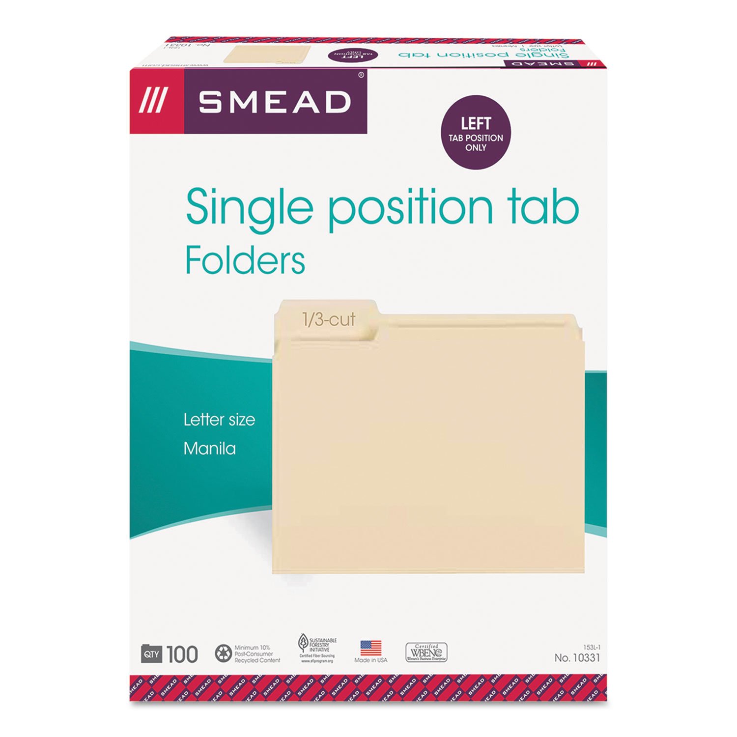 Smead 10331 - Cartellina beige