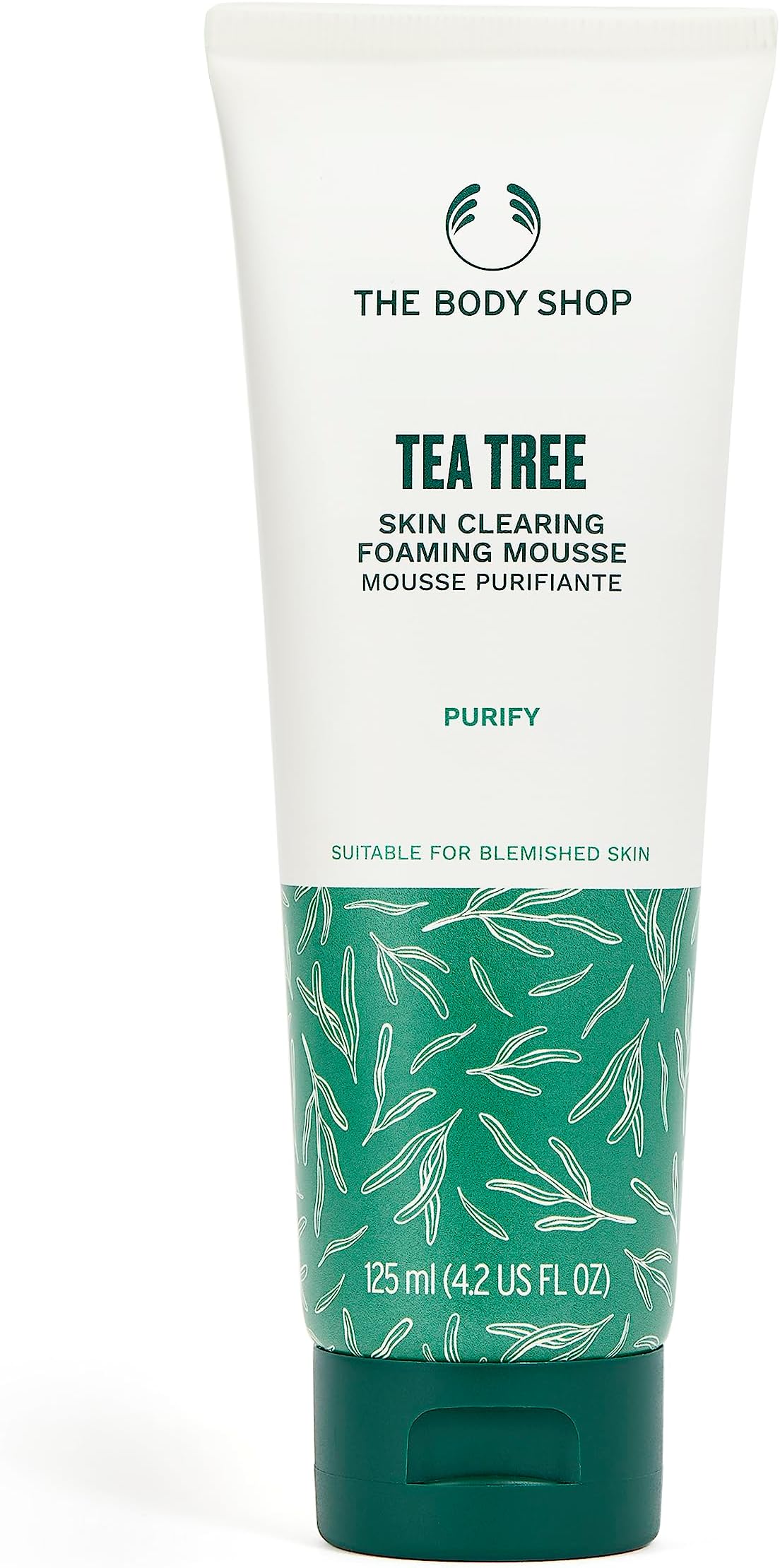 The Body Shop Tea Tree Skin Clearing Foaming Cleanser, 5.0-Fluid Ounce