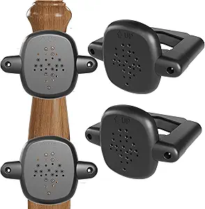 2 PCS No Hole Stairway Baby Gate Mounting Kit, Baby Gate Banister Adapter - Fits Posts from 1 1/2" to 3 1/2" Wide, Universal Banister Adapter Kit for Pressure and Hardware Mounted Stair Gates