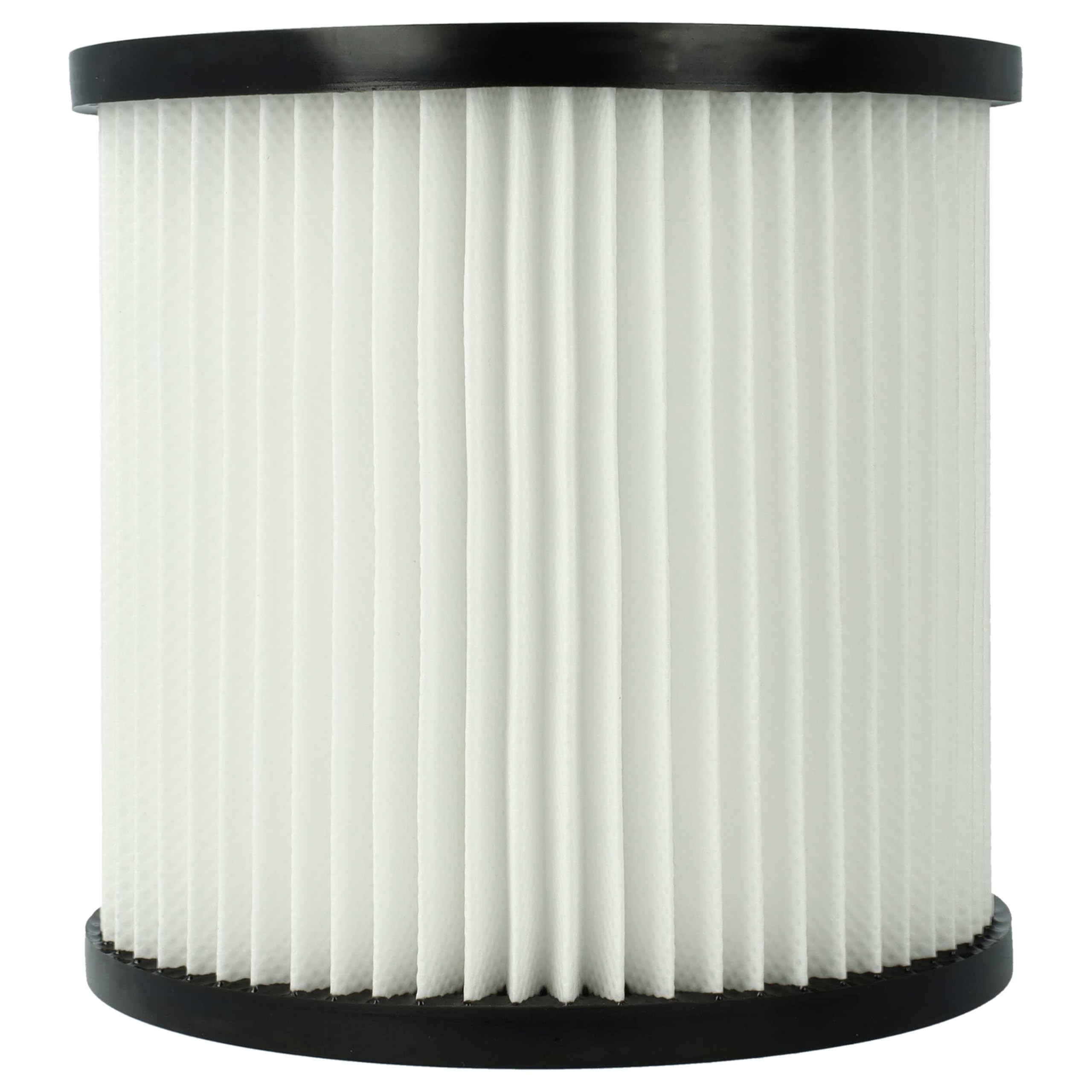vhbw 8x Elemento filtrante compatible con Nilfisk Buddy II 18 UK | aspiradora seco/mojado