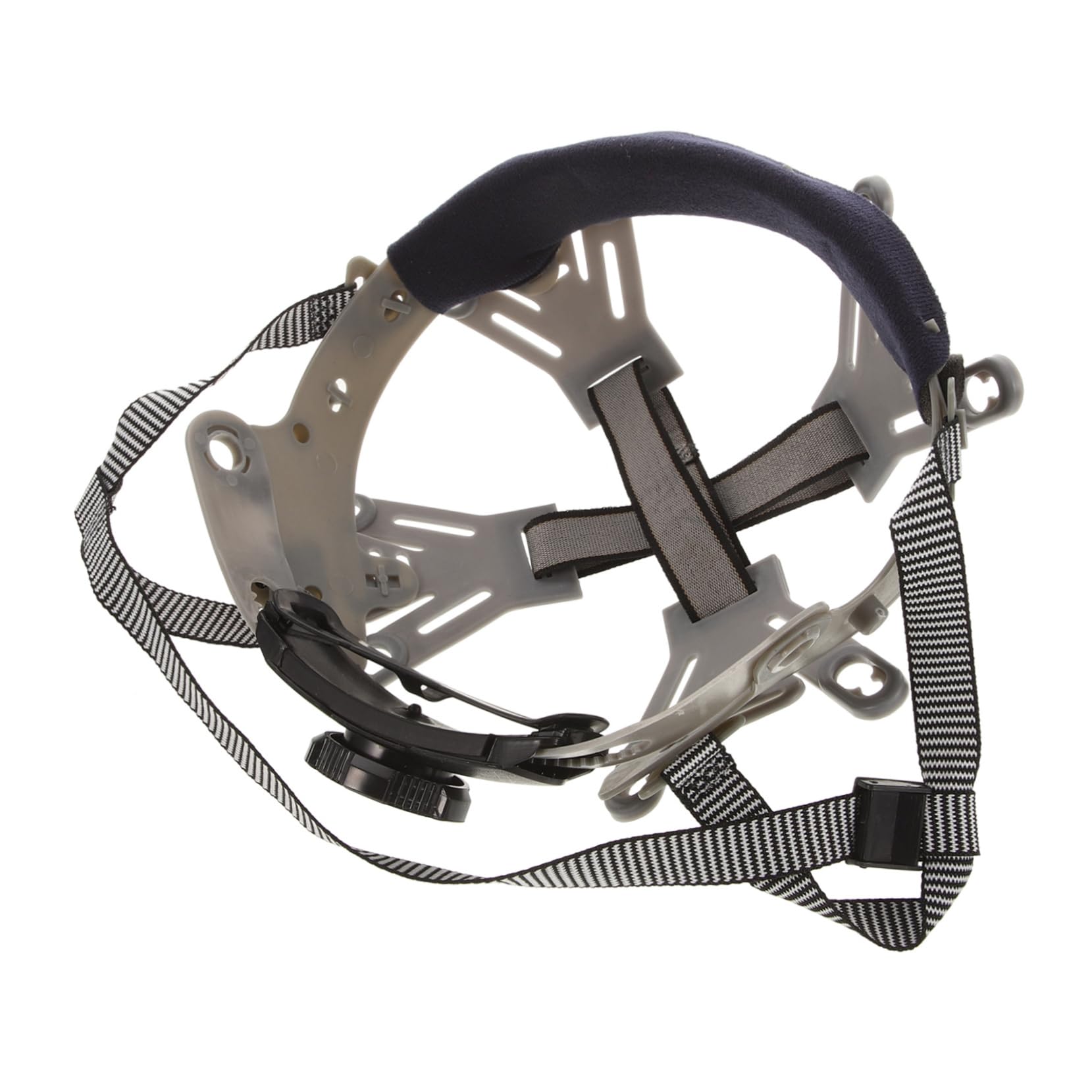 Mipcase Forro del Casco Barbilla De Casco Universal Casco Correa para La Barbilla Casco Forro De Sombrero Banda para El Sudor del Casco Seguridad Construcción Industrial Tela Gris