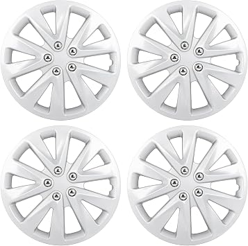 OCPTY High Grade ABS with Retention Ring 4 Pack 15 inch Car Wheel