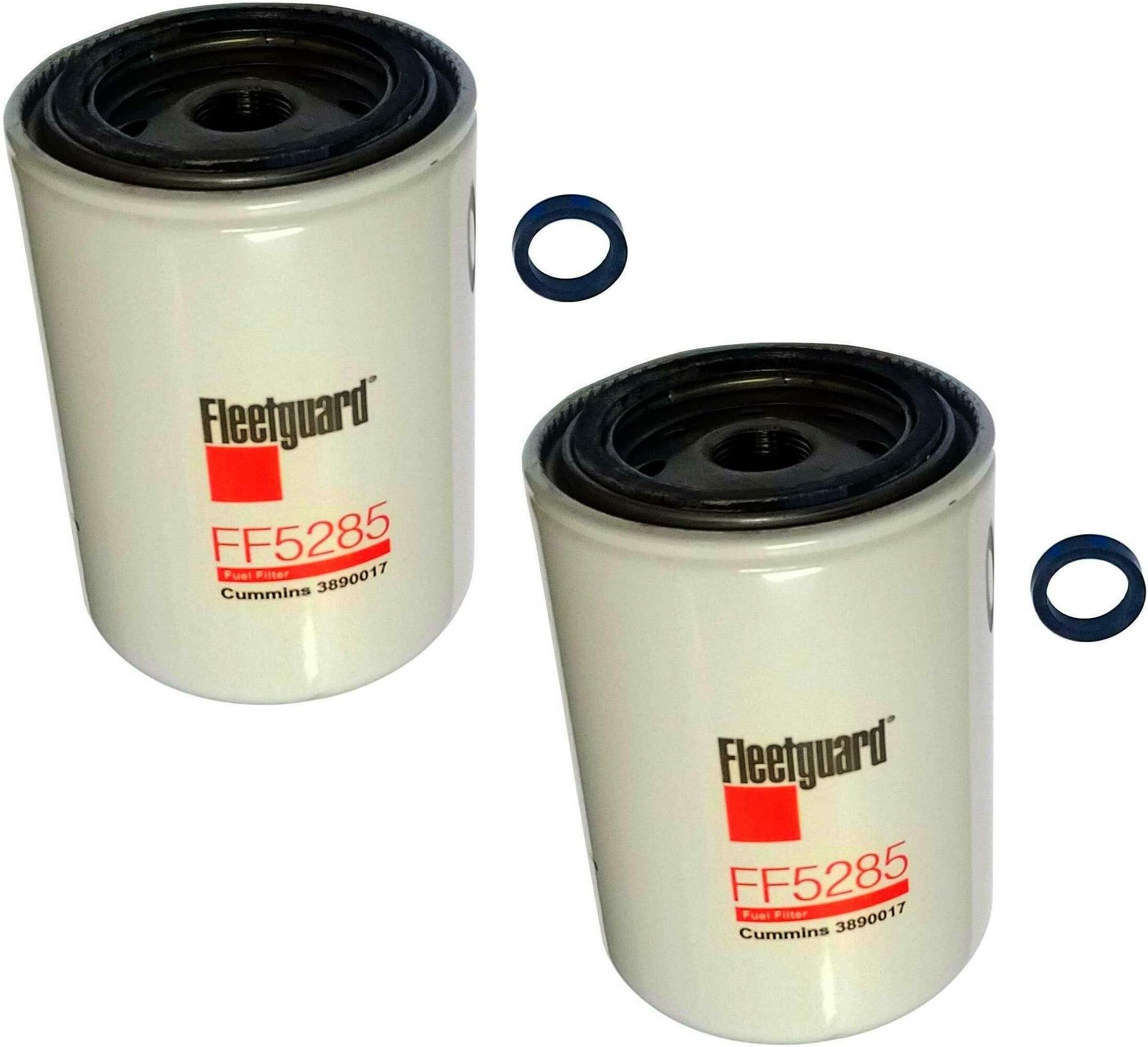 FF5285 Fleetguard Fuel, Spin-On (Pack of 2)