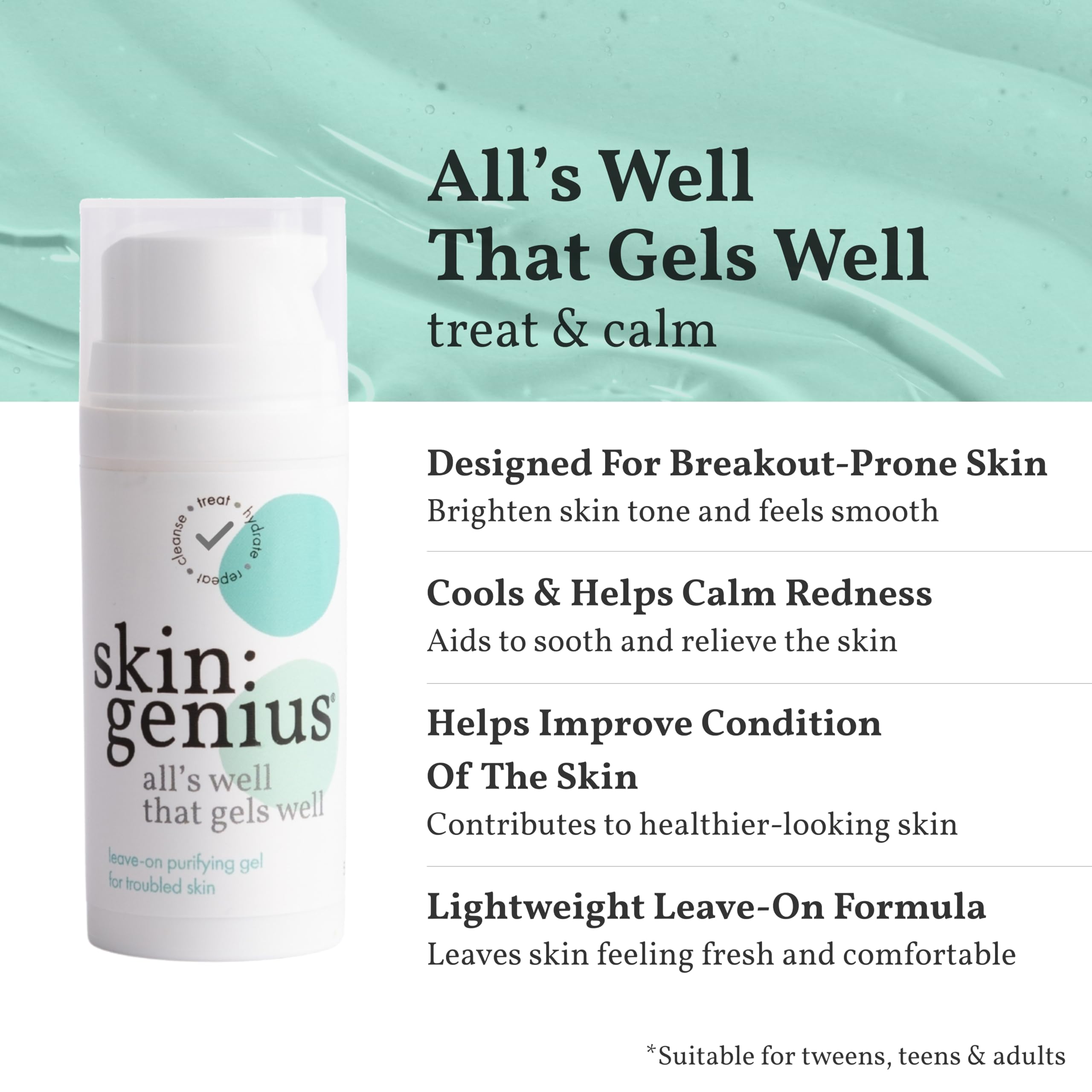 All's Well That Gels Well Acne Spot Treatment Gel 30 ml – Fast