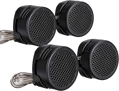 Mini Tweeters de alta frecuencia estupendo para automóvil de 500W del alto rendimiento, Negro