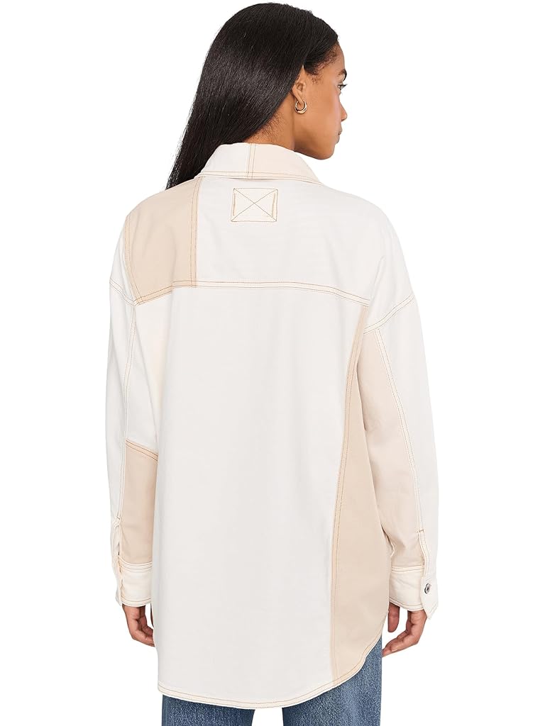 Free People Ivory Mountain Roads Shirt
