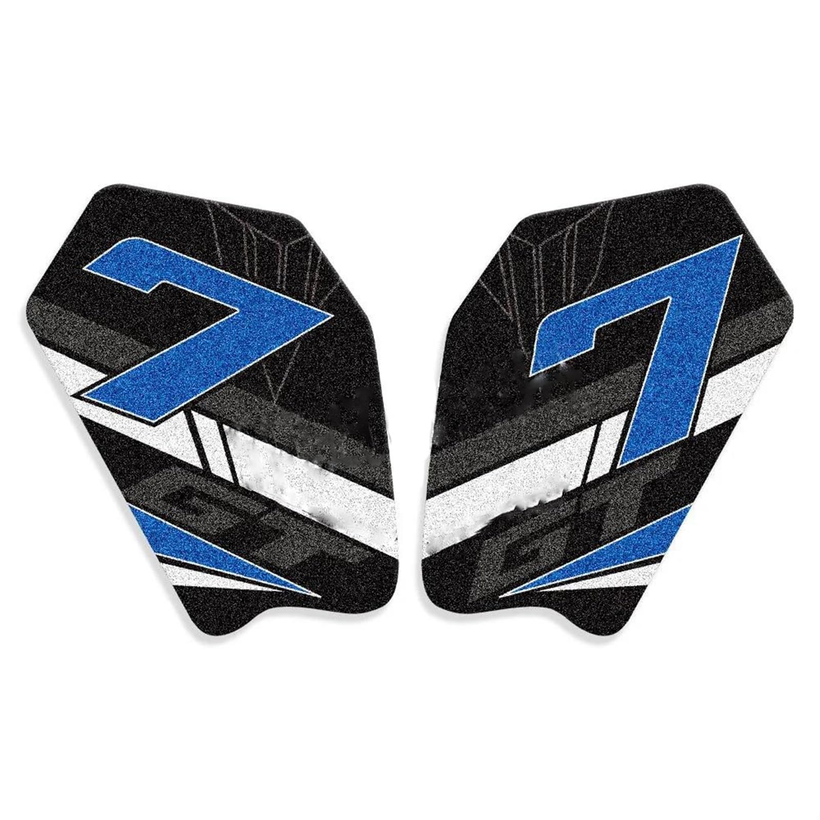 GUYANA Tank protector Tankpad Protector For Y&AMAHA Tracer 7 GT TRACER 700 2021 2022 2023 Motorcycle Sticker Decals Accessories(Blue)