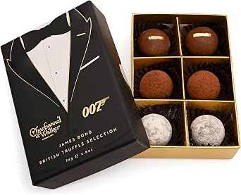 74g James Bond 007 Tuxedo British Truffle Selection